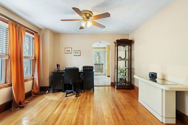 Home Office, Interior, Wood Texture Flooring