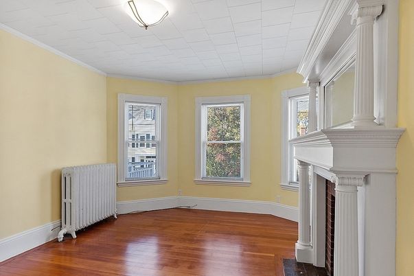 Empty room, Interior, Wood Texture Flooring
