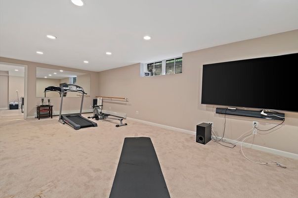 Fitness Equipment, Interior, Recessed Lighting