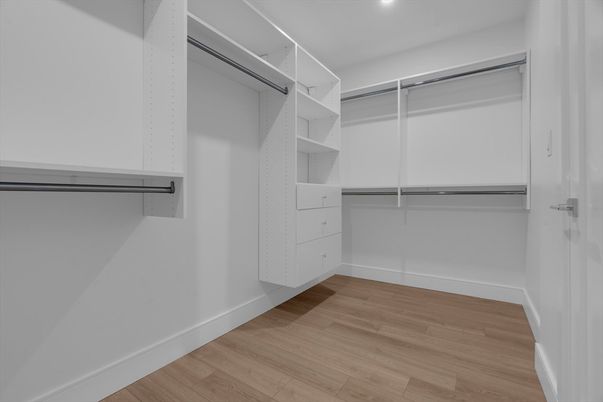 Interior, Recessed Lighting, Walk-in Closets, Wood Texture Flooring