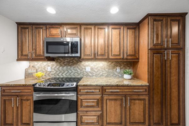 Interior, Kitchen, Recessed Lighting, Stainless Steel Appliances