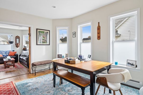 Dining room, Interior, Living room, Wood Texture Flooring