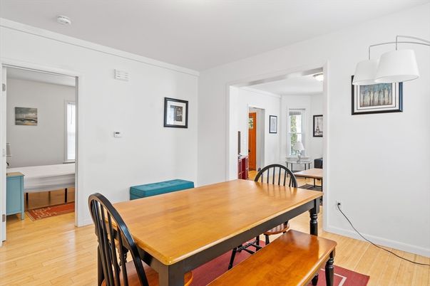 Dining room, Interior, Wood Texture Flooring