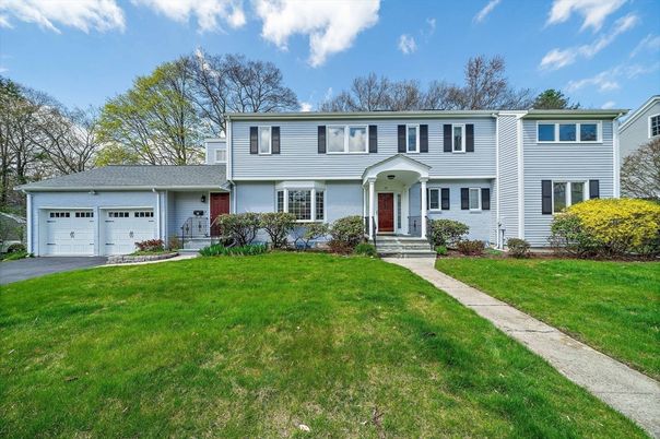 Attached, Exterior, Facade, Raised Ranch