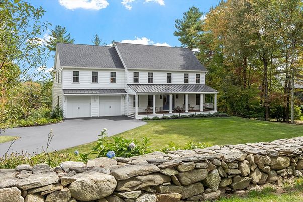 Attached, Backyard, Exterior, Facade, Farmhouse