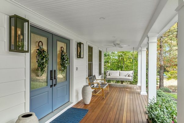 Exterior, Wood Texture Flooring