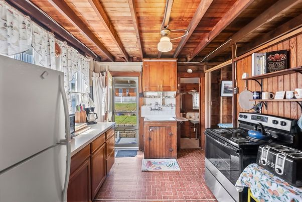 Interior, Kitchen, Wooden Beams, Wooden Ceilings, Wooden Walls