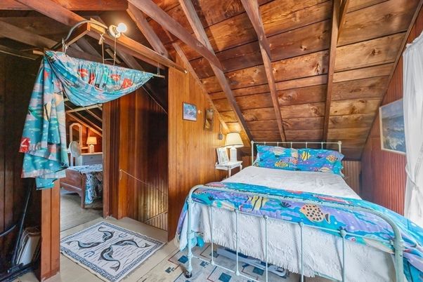 Bedroom, Interior, Wooden Beams, Wooden Ceilings, Wooden Walls