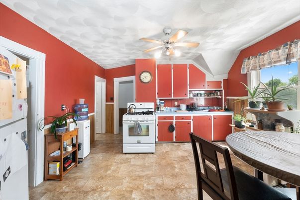 Dining room, Interior, Kitchen