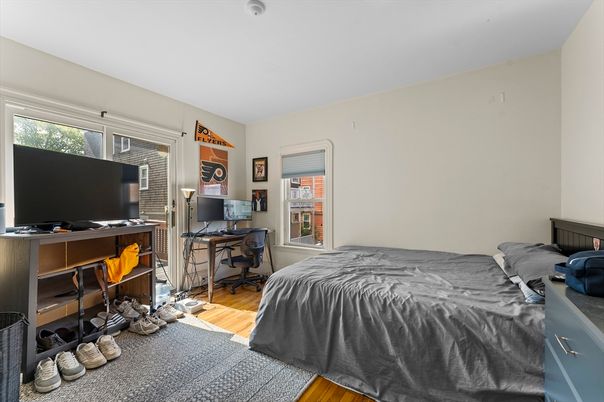 Bedroom, Home Office, Interior, Wood Texture Flooring