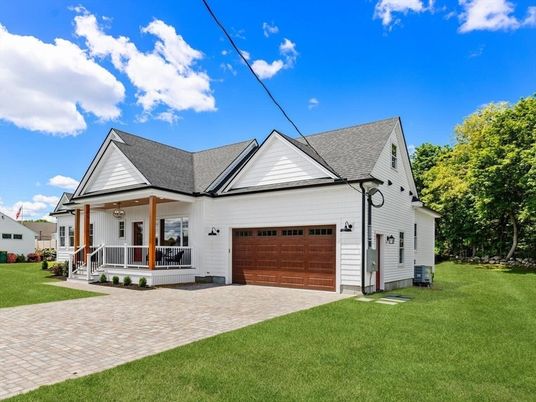 Attached, Backyard, Exterior, Facade, Farmhouse