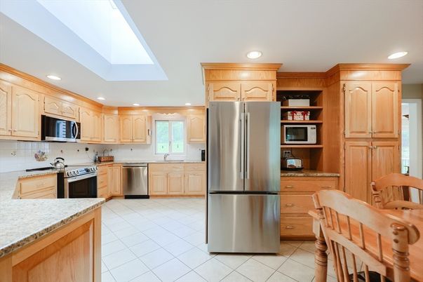 Interior, Kitchen, Recessed Lighting, Stainless Steel Appliances