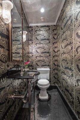 Bathroom, Interior, Recessed Lighting