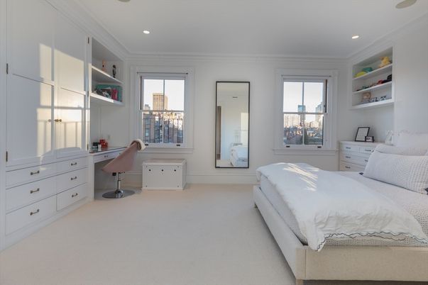 Bedroom, Home Office, Interior, Recessed Lighting