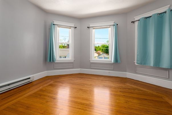 Empty room, Interior, Wood Texture Flooring