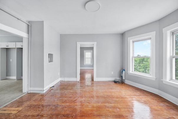 Empty room, Interior, Wood Texture Flooring