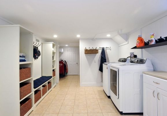 Interior, Recessed Lighting, Washer