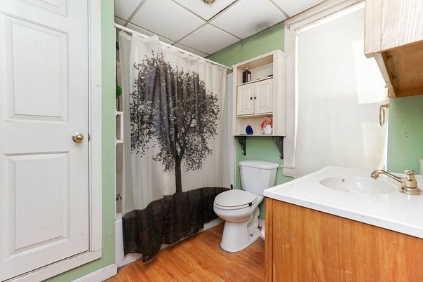 Bathroom, Interior, Wood Texture Flooring