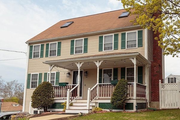 Exterior, Facade, Solar Panels, Georgian
