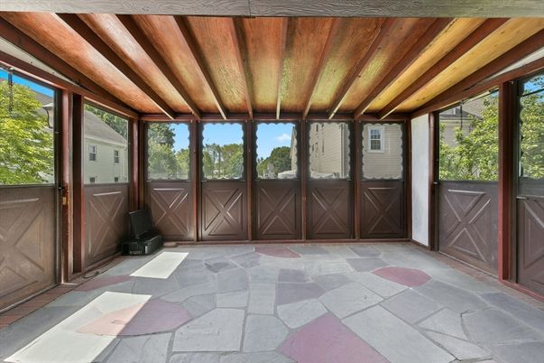 Interior, Sun Room, Wooden Ceilings