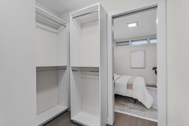 Interior, Recessed Lighting, Walk-in Closets, Wood Texture Flooring