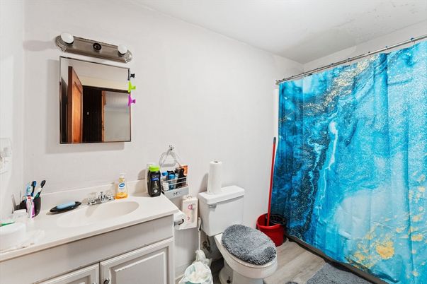 Bathroom, Interior, Wood Texture Flooring