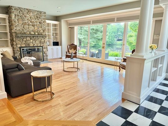 Dining room, Interior, Wood Texture Flooring