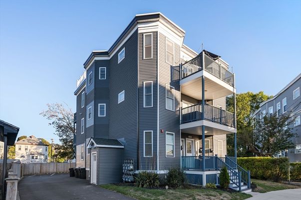 Exterior, Facade, Condo Building