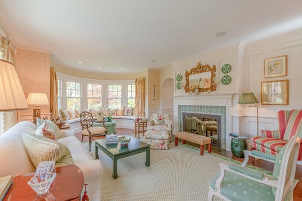 Fireplace, Interior, Living room, Recessed Lighting
