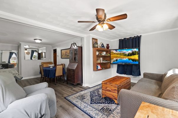 Dining room, Interior, Living room, Wood Texture Flooring