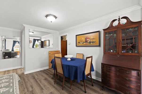 Dining room, Interior, Wood Texture Flooring