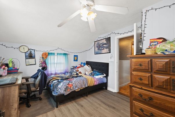 Bedroom, Home Office, Interior, Wood Texture Flooring