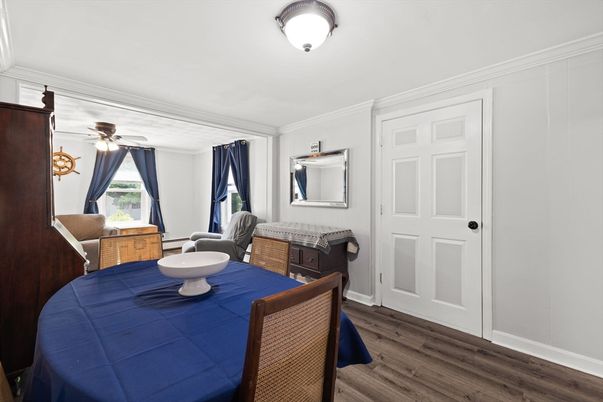 Dining room, Interior, Wood Texture Flooring