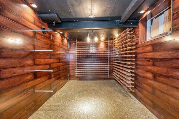 Interior, Recessed Lighting, Wooden Walls