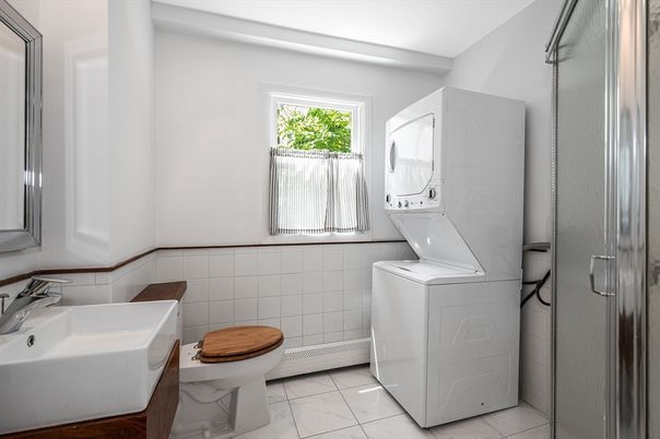 Bathroom, Interior, Marble, Washer