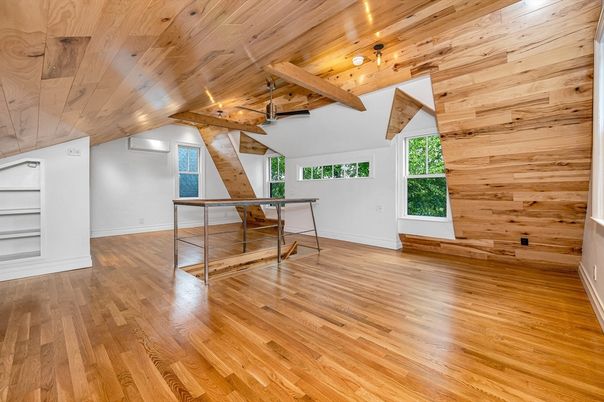 Home Office, Interior, Wooden Beams, Wooden Ceilings, Wood Texture Flooring
