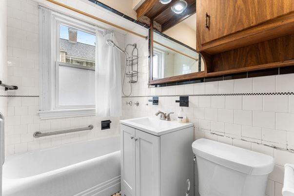 Bathroom, Interior, Wooden Beams