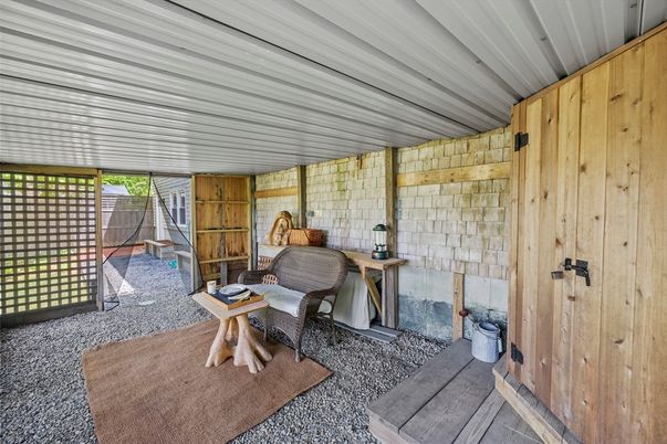 Interior, Stone Walls, Wooden Walls