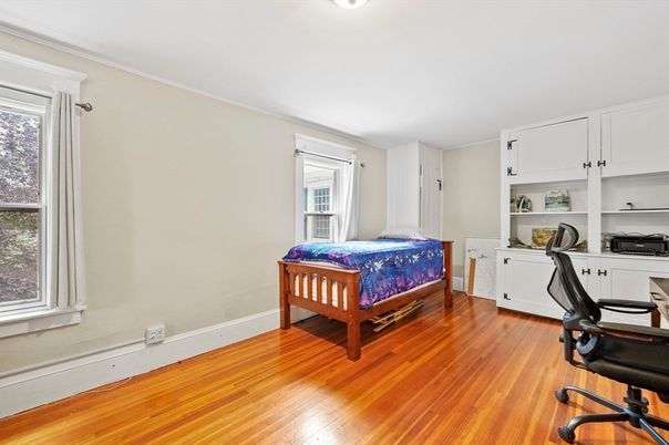 Bedroom, Home Office, Interior, Wood Texture Flooring
