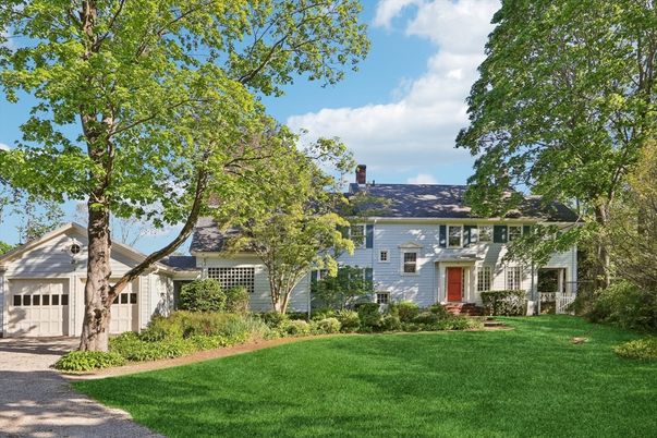 Attached, Backyard, Detached Garage, Exterior, Facade, Georgian