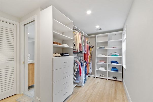 Interior, Recessed Lighting, Walk-in Closets, Wood Texture Flooring