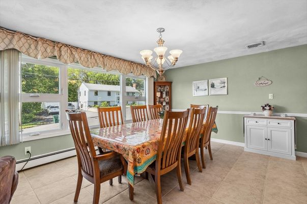 Chandelier, Dining room, Interior
