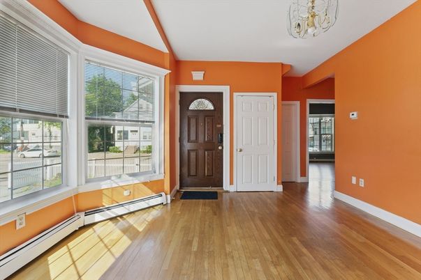 Empty room, Interior, Wood Texture Flooring