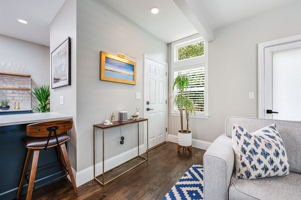 Interior, Recessed Lighting, Wood Texture Flooring