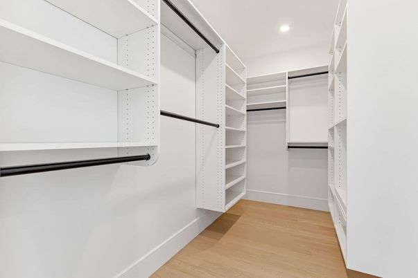 Interior, Recessed Lighting, Walk-in Closets, Wood Texture Flooring