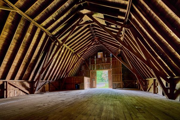 Empty room, Interior, Wooden Beams, Wooden Ceilings, Wood Texture Flooring, Wooden Walls