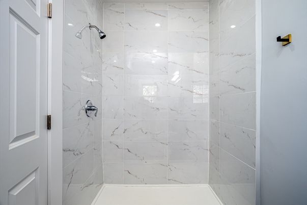 Bathroom, Interior, Marble Walls