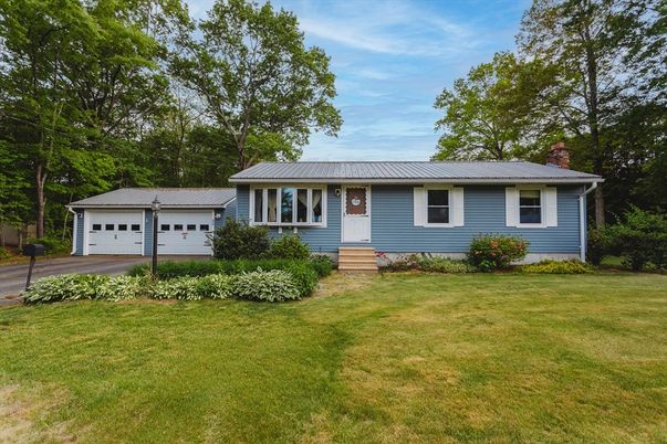 Attached, Backyard, Detached Garage, Exterior, Facade, Cape Cod