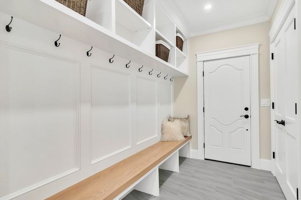 Interior, Recessed Lighting, Wood Texture Flooring