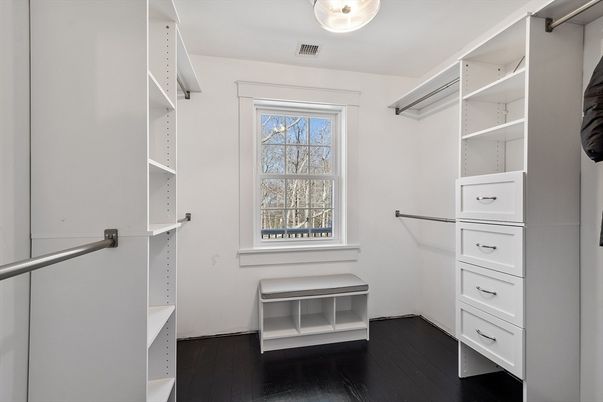 Interior, Walk-in Closets, Wood Texture Flooring